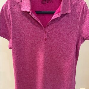 Nike Women's Pink Polo Shirt